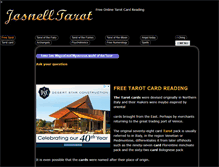 Tablet Screenshot of freetarot-josnell.com